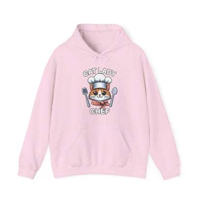 Cat Lady Chef Gender-Neutral Hoodie