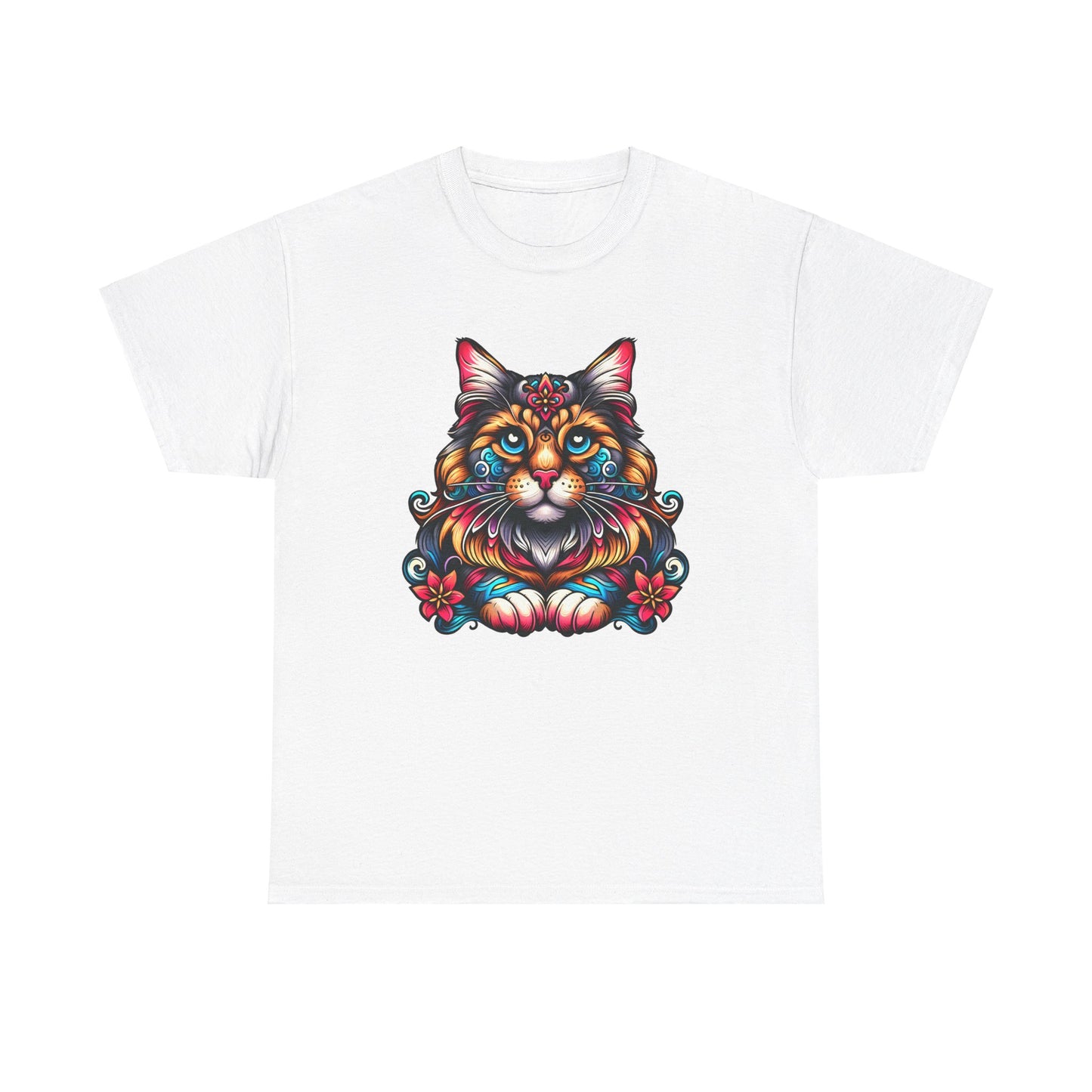 Tattoo Cat T-Shirt