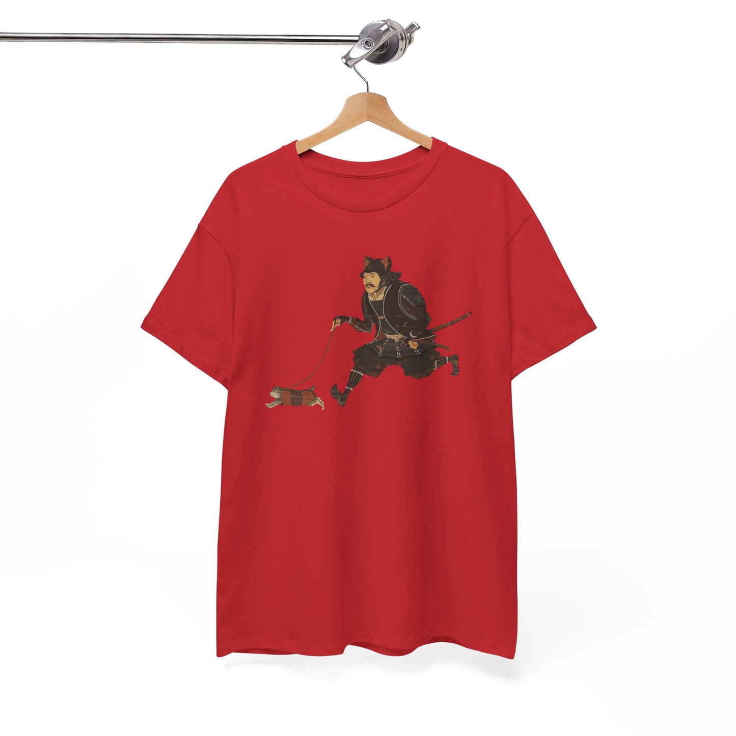 Samurai Walking Cat T-Shirt