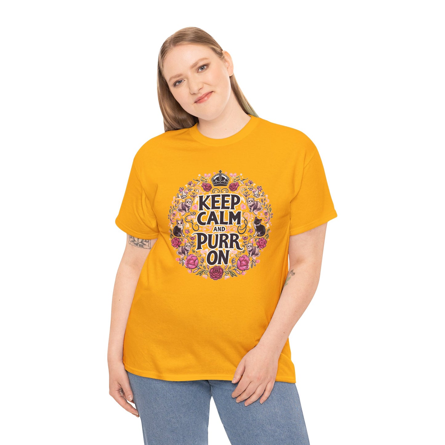 Keep Calm and Purr On T-Shirt