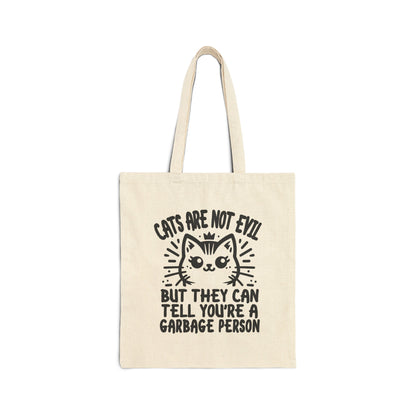 Cats are Not Evil Tote