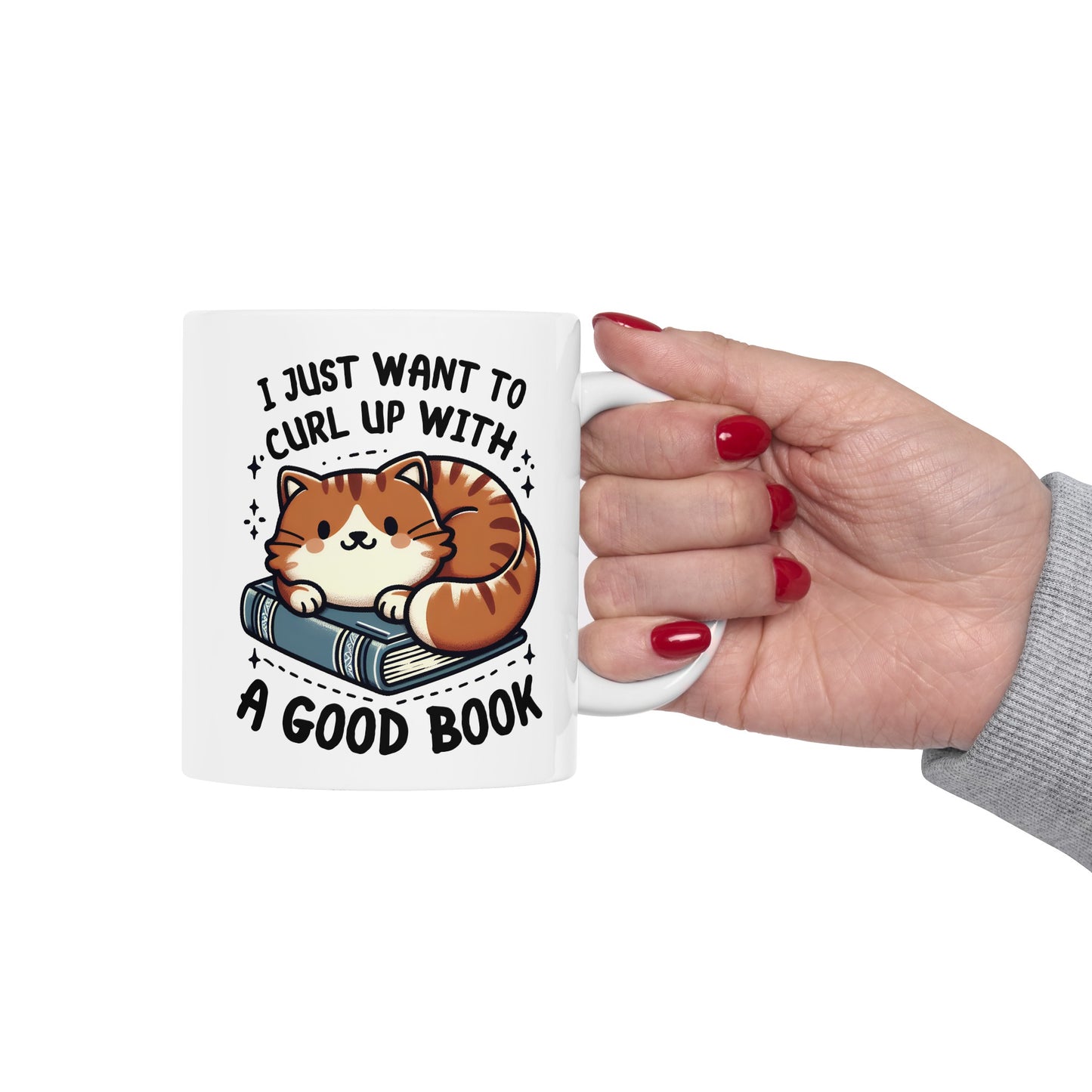 Curl Up With a Good Book Mug