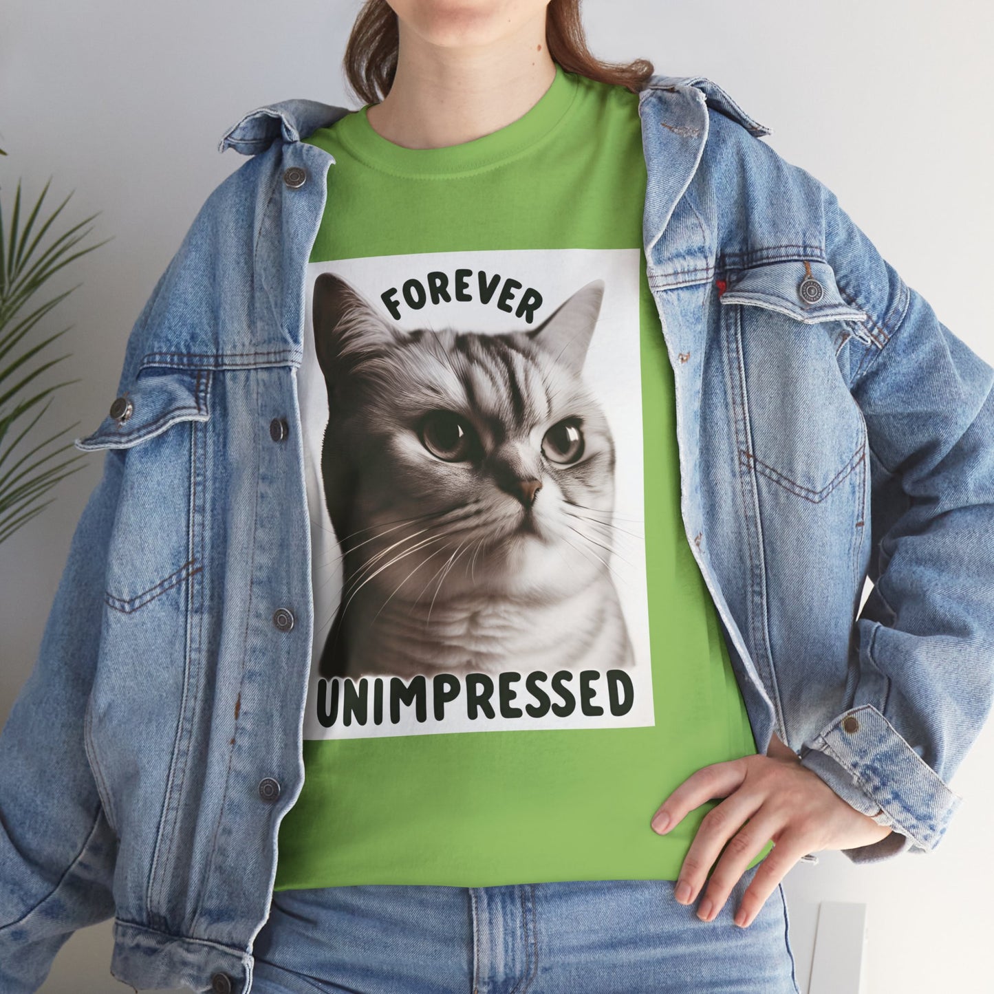 Forever Unimpressed Cat T-Shirt