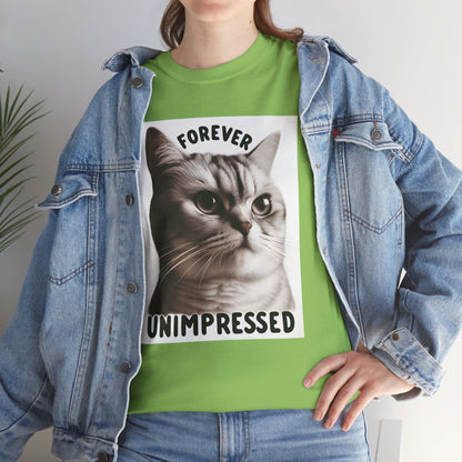 Forever Unimpressed Cat T-Shirt