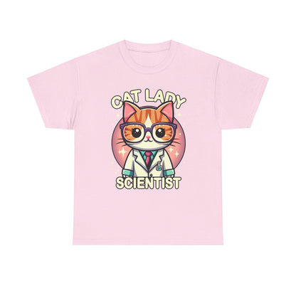 Cat Lady Scientist T-Shirt