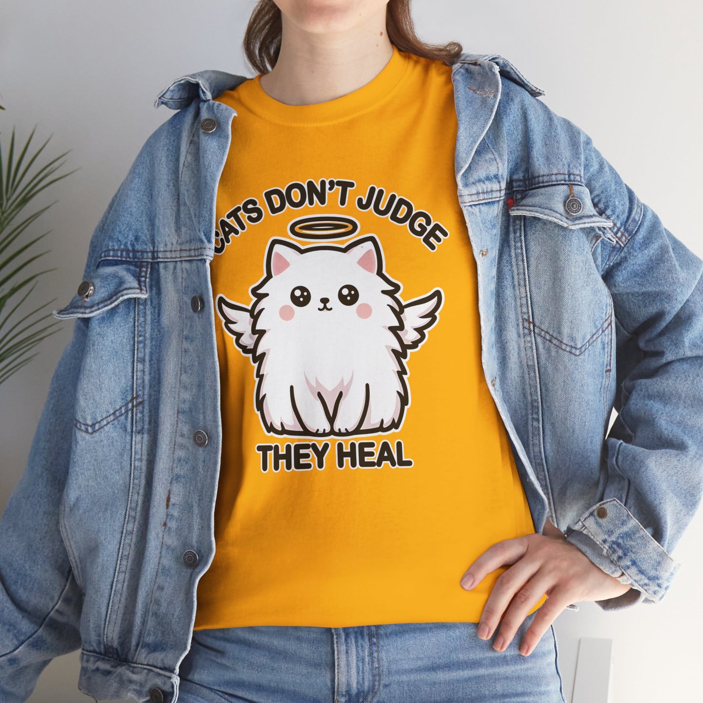 Cats Don't Judge They Heal T-Shirt