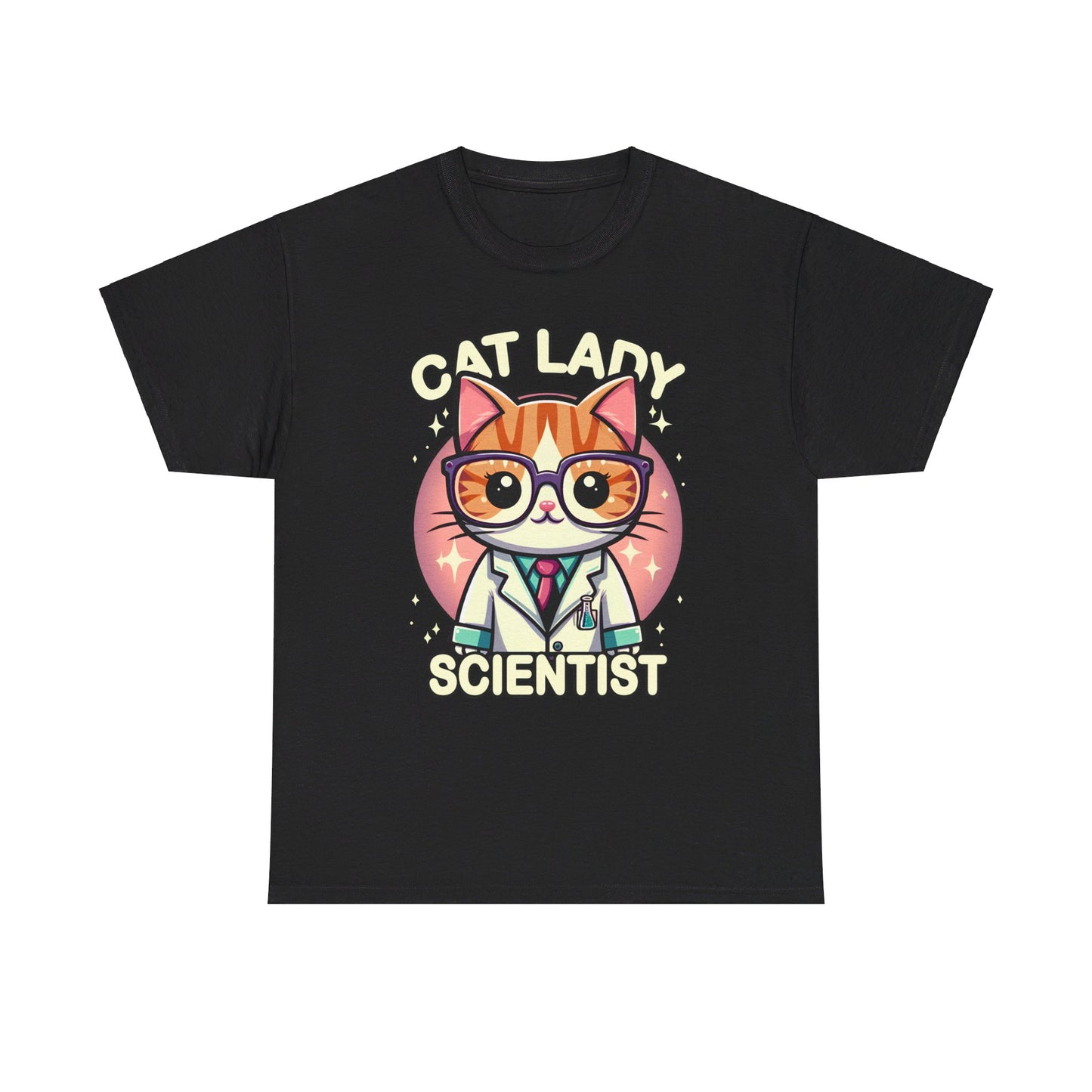 Cat Lady Scientist T-Shirt