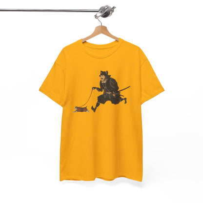 Samurai Walking Cat T-Shirt