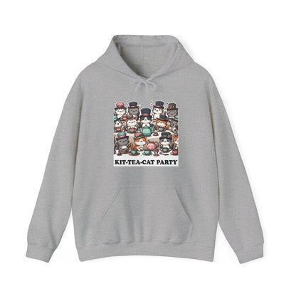 Kit-Tea-Cat Party Hoodie