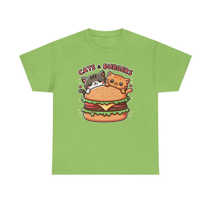 Cats & Burgers T-Shirt