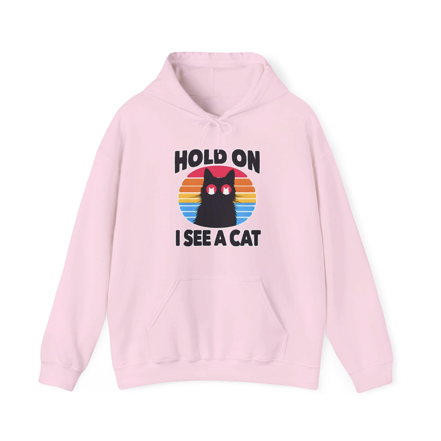 Hold On. I See a Cat Gender-Neutral Hoodie