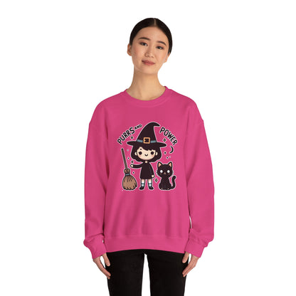 Purrs & Power Sweatshirt