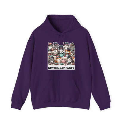 Kit-Tea-Cat Party Hoodie