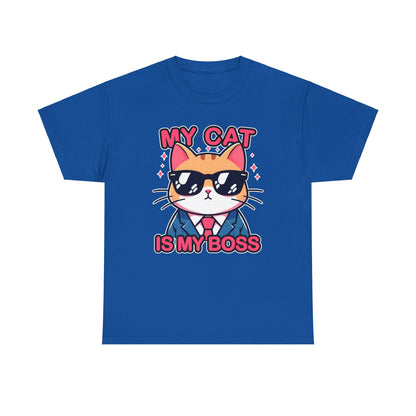 My Cat is my Boss T-Shirt