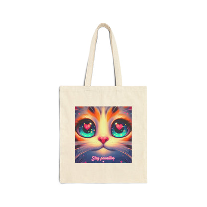 Stay Pawsitive Tote