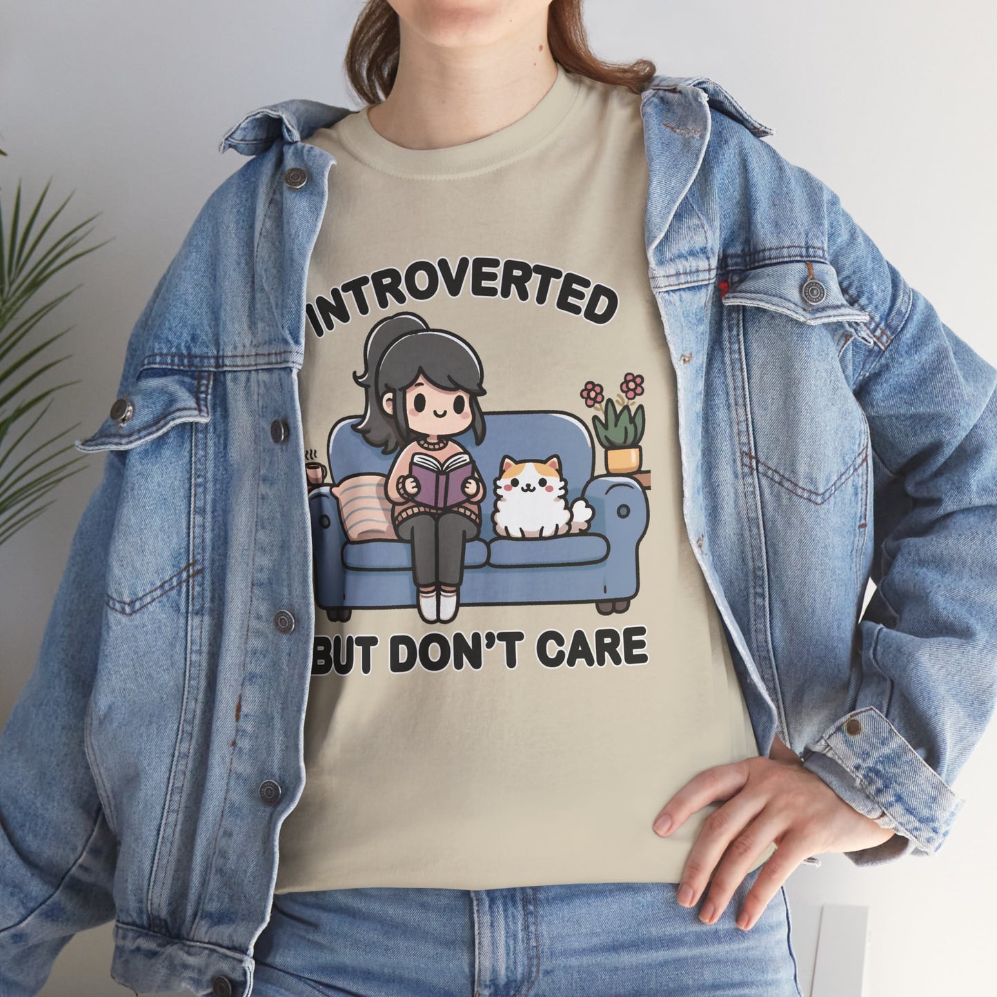 Introverted But Don't Care T-Shirt