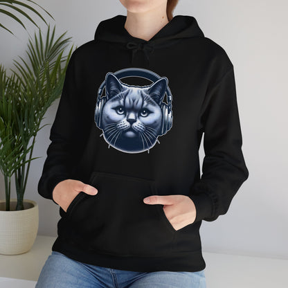 Headphones Cat Hoodie