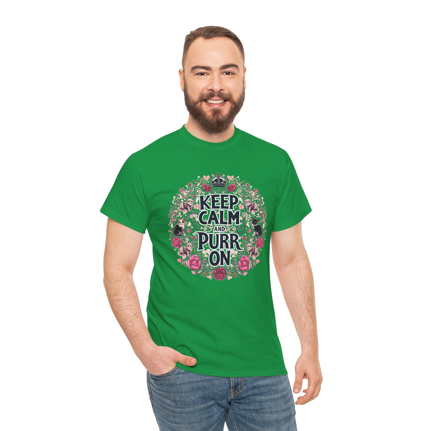 Keep Calm and Purr On T-Shirt