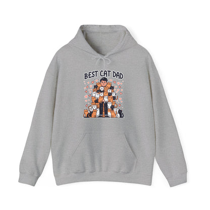 Best Cat Dad Gender-Neutral Hoodie