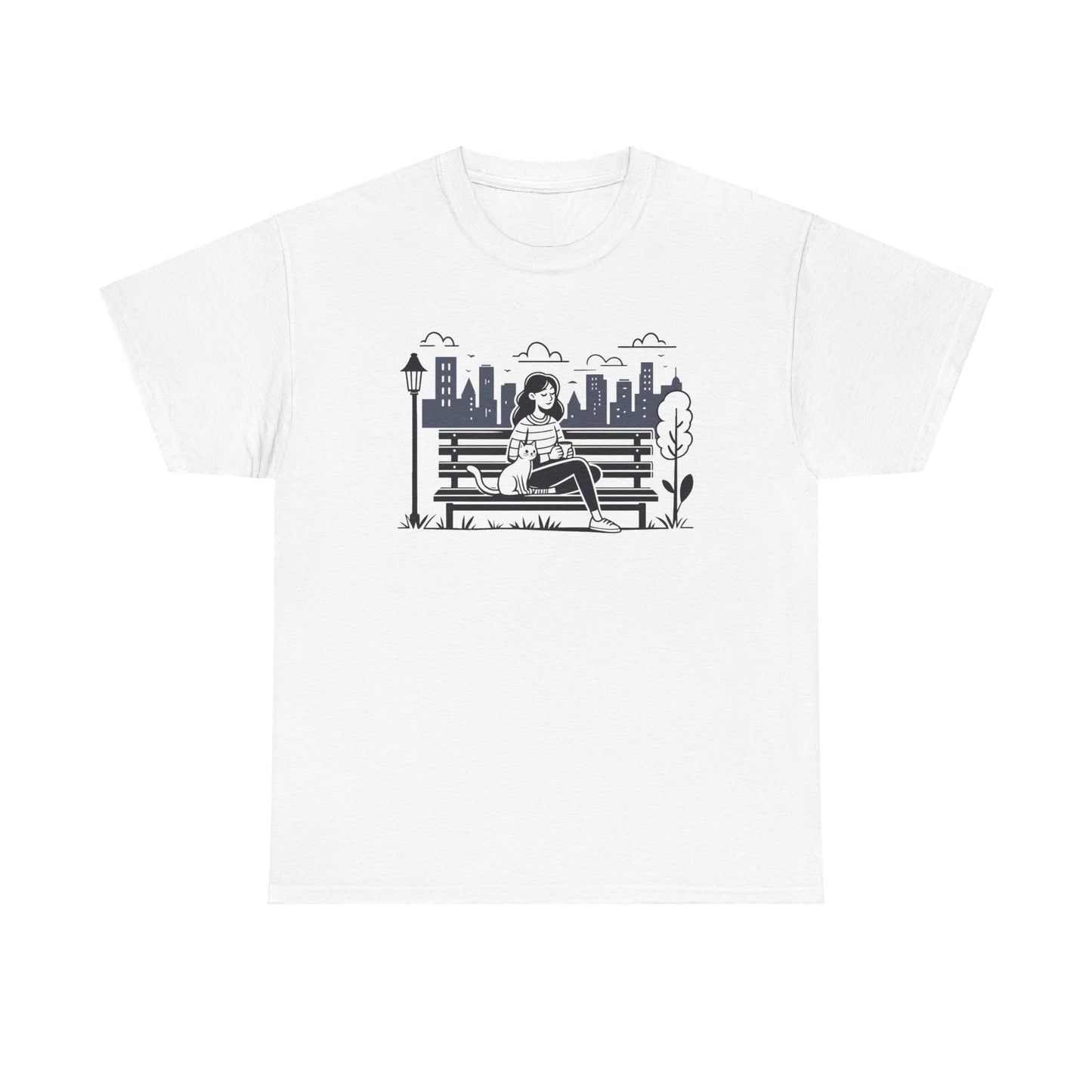 Cat Bench Chill T-Shirt