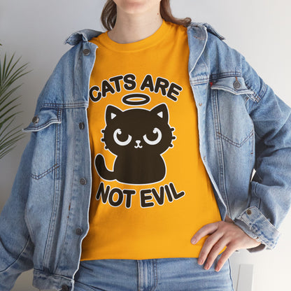 Cats are Not Evil T-Shirt