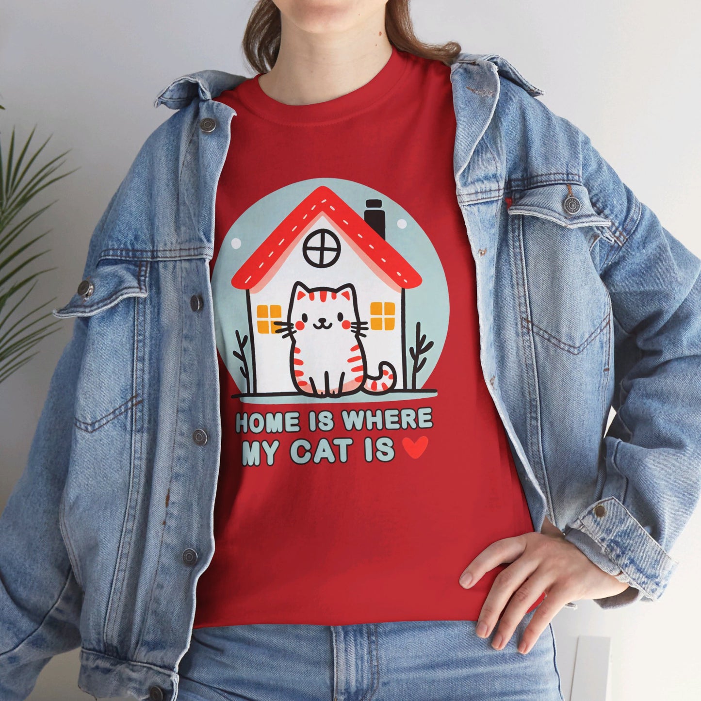 Home is Where My Cat Is T-Shirt