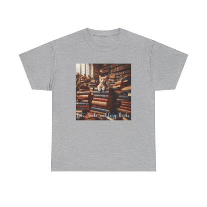 Cats, Books, and Cozy Nooks T-Shirt