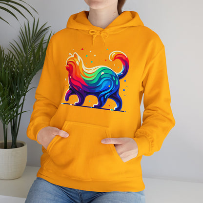 Rainbow Mood Gender-Neutral Hoodie