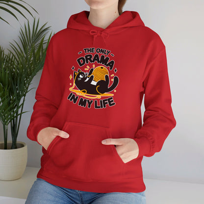 The Only Drama in my Life Gender-Neutral Hoodie