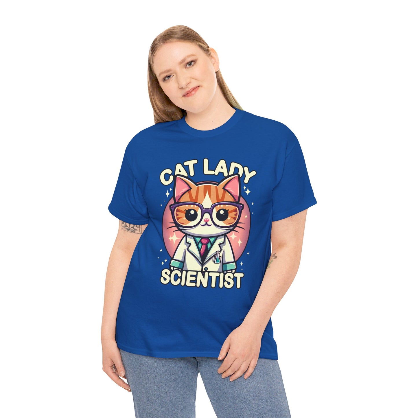 Cat Lady Scientist T-Shirt