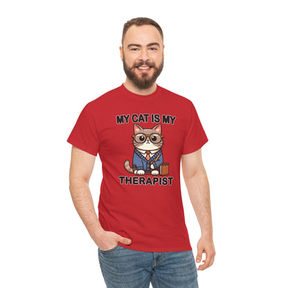 My Cat is My Therapist T-Shirt