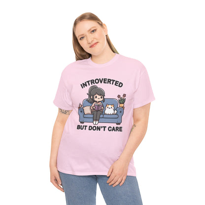 Introverted But Don't Care T-Shirt