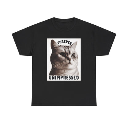 Forever Unimpressed Cat T-Shirt