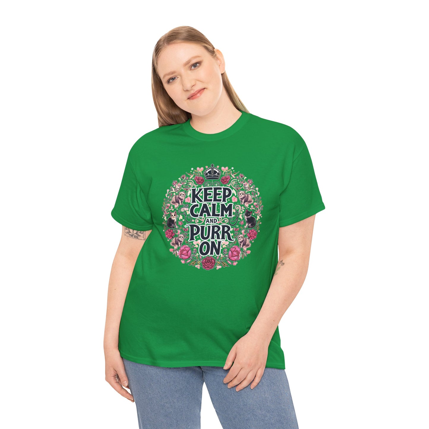 Keep Calm and Purr On T-Shirt