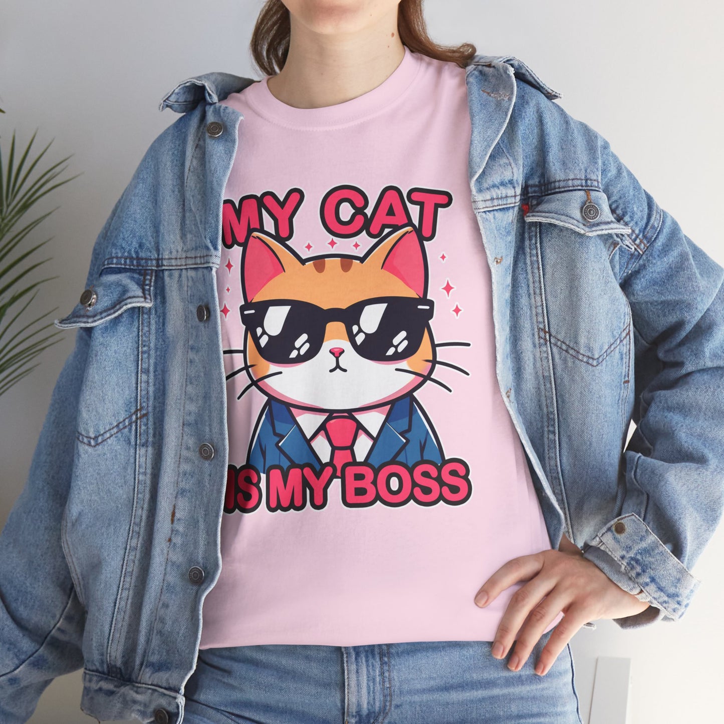 My Cat is my Boss T-Shirt