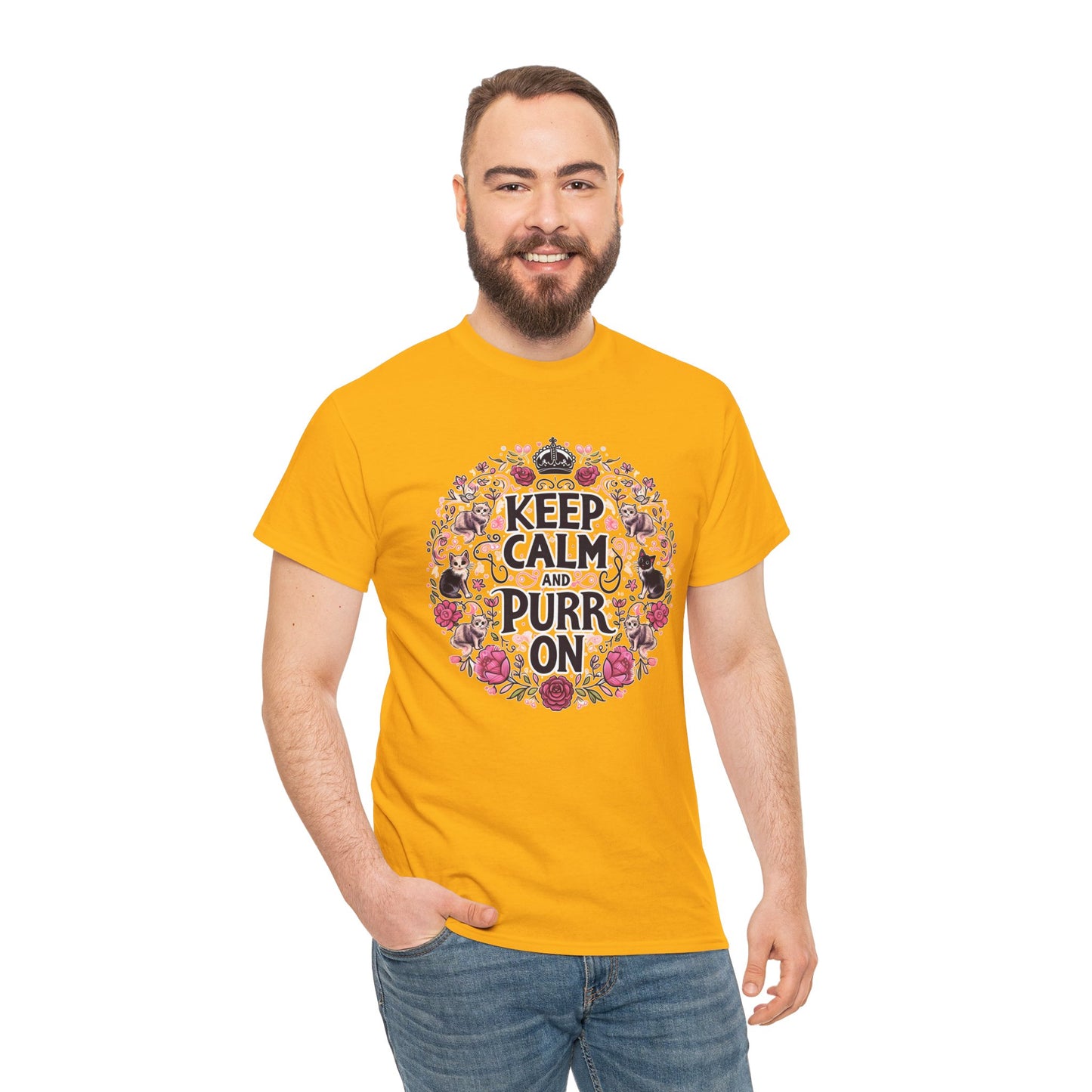 Keep Calm and Purr On T-Shirt