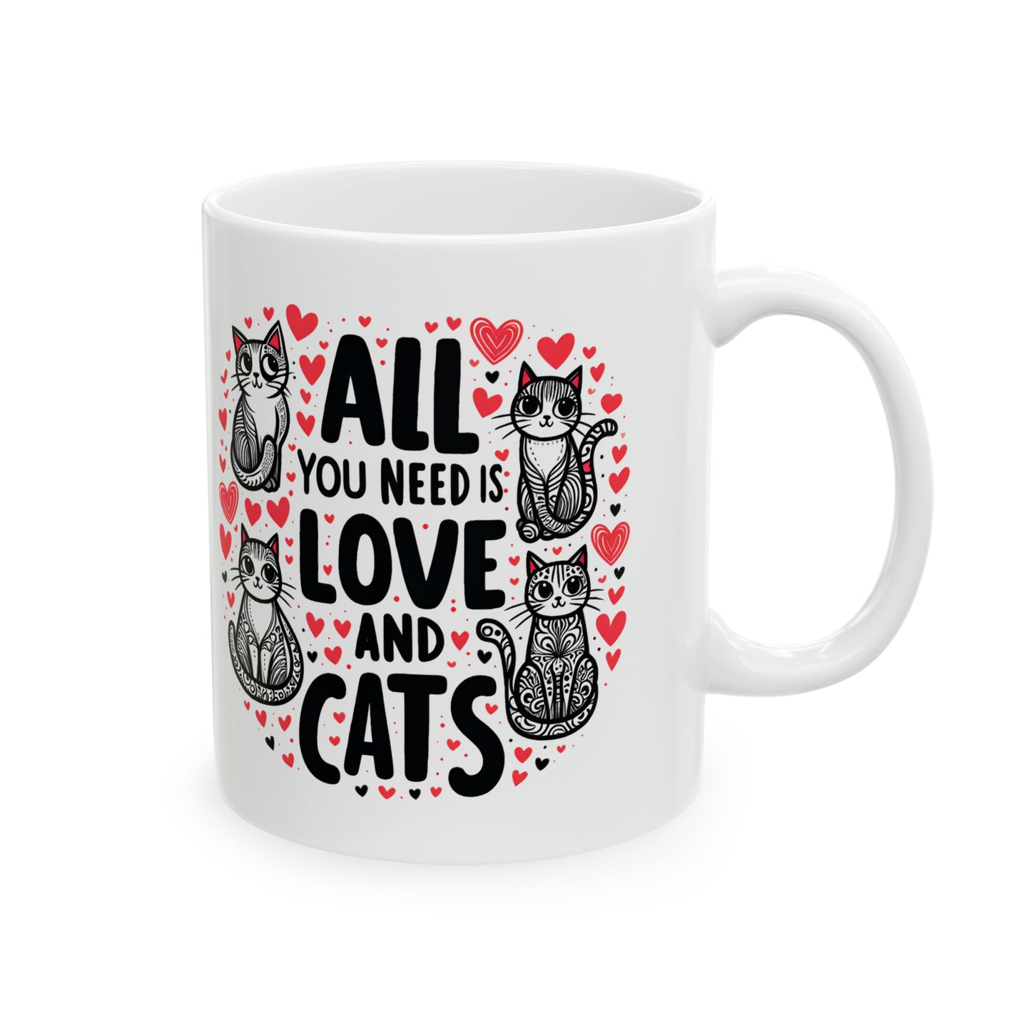 All You Need is Cats Mug