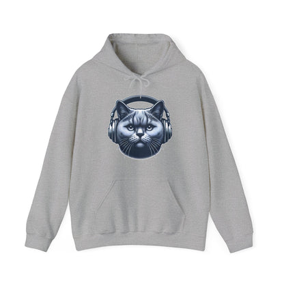 Headphones Cat Hoodie