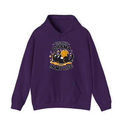 The Only Drama in my Life Gender-Neutral Hoodie