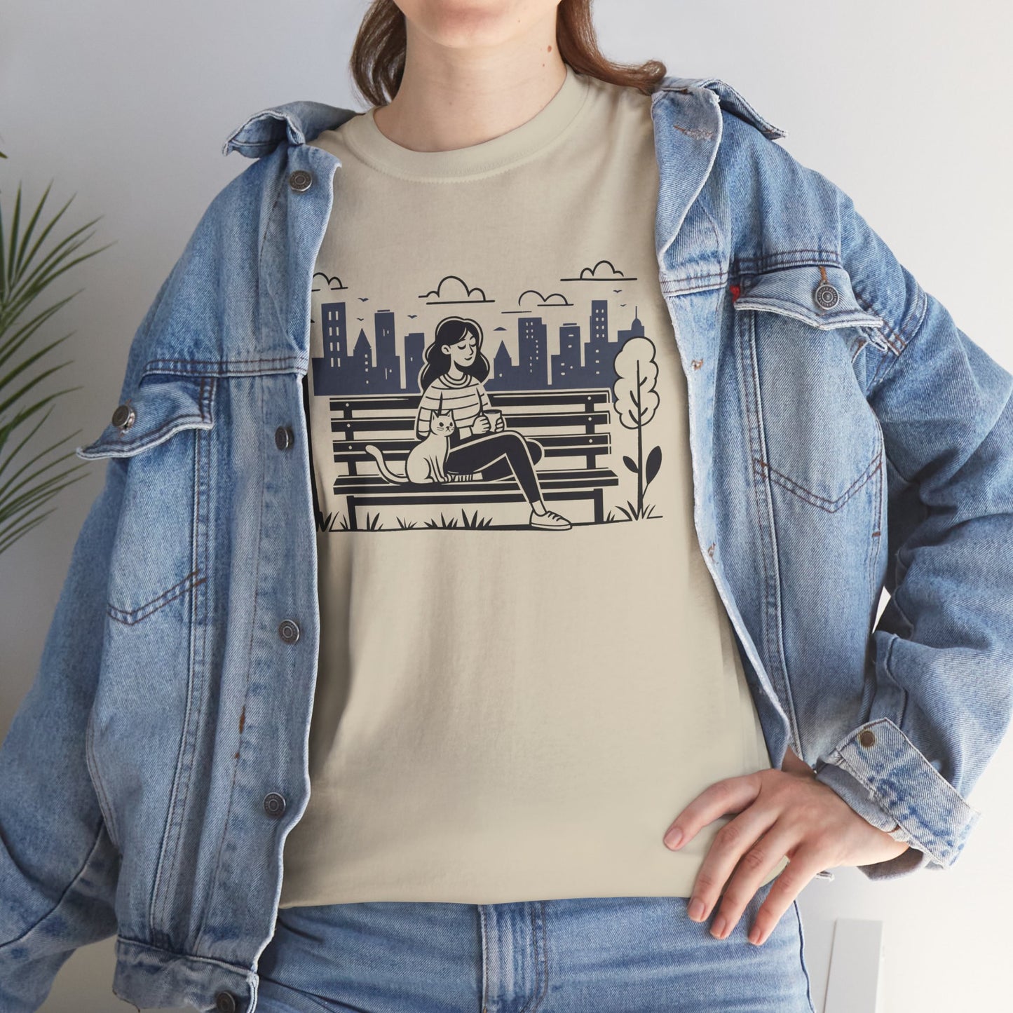 Cat Bench Chill T-Shirt