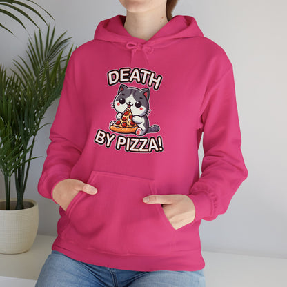 Death by Pizza Gender-Neutral Hoodie