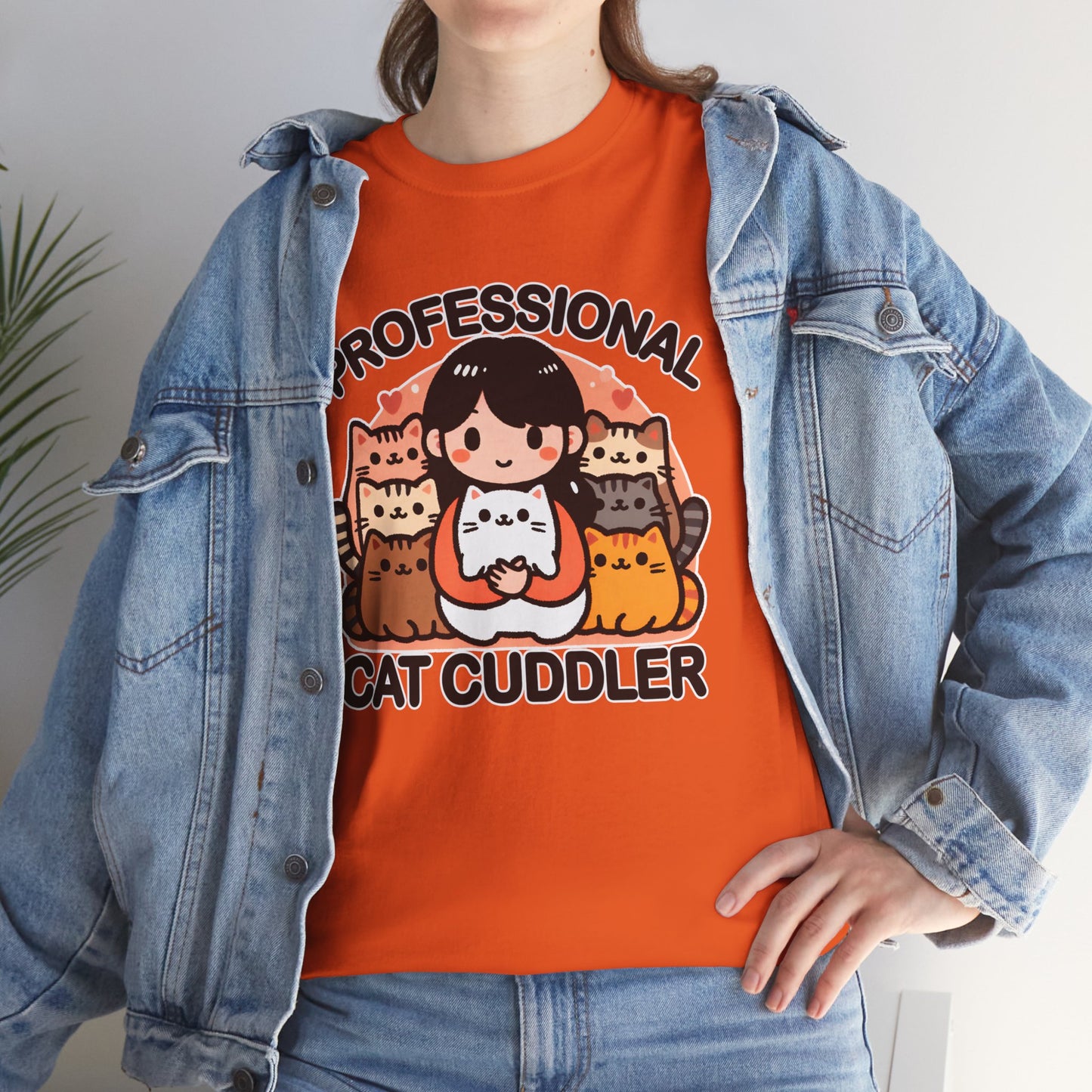 Professional Cat Cuddle T-Shirt