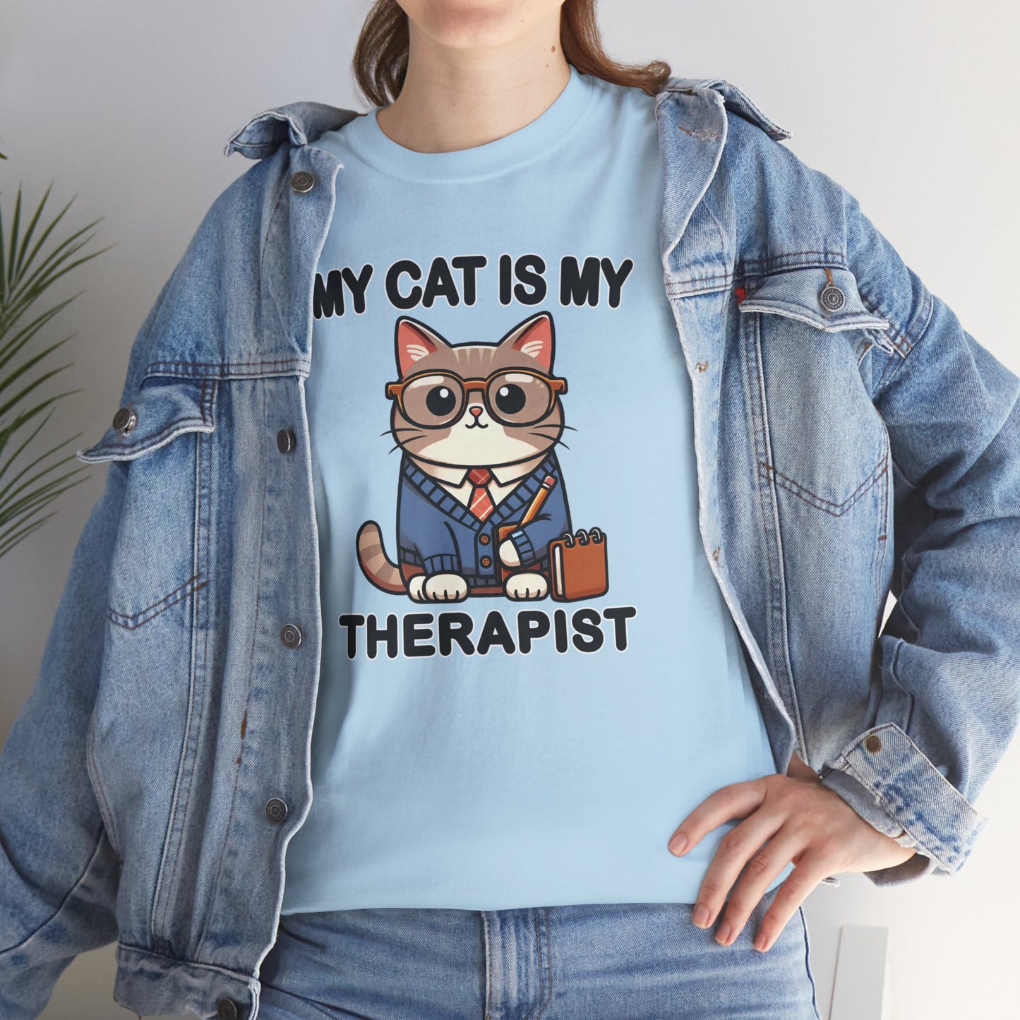 My Cat is My Therapist T-Shirt