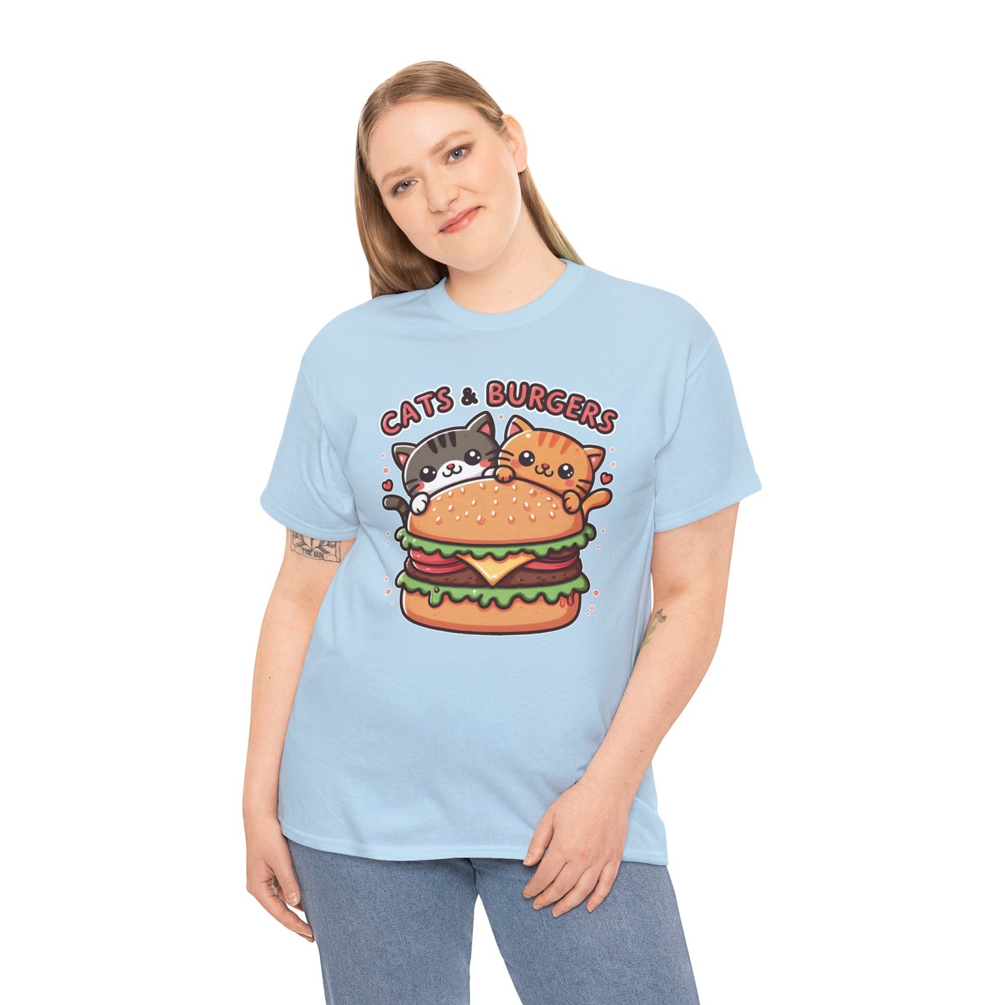 Cats & Burgers T-Shirt