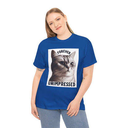 Forever Unimpressed Cat T-Shirt