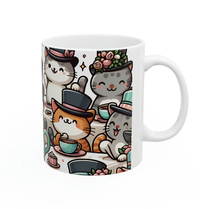 Kit-Tea-Cat Party Mug