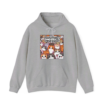 Pawsitively Obsessed Gender-Neutral Hoodie
