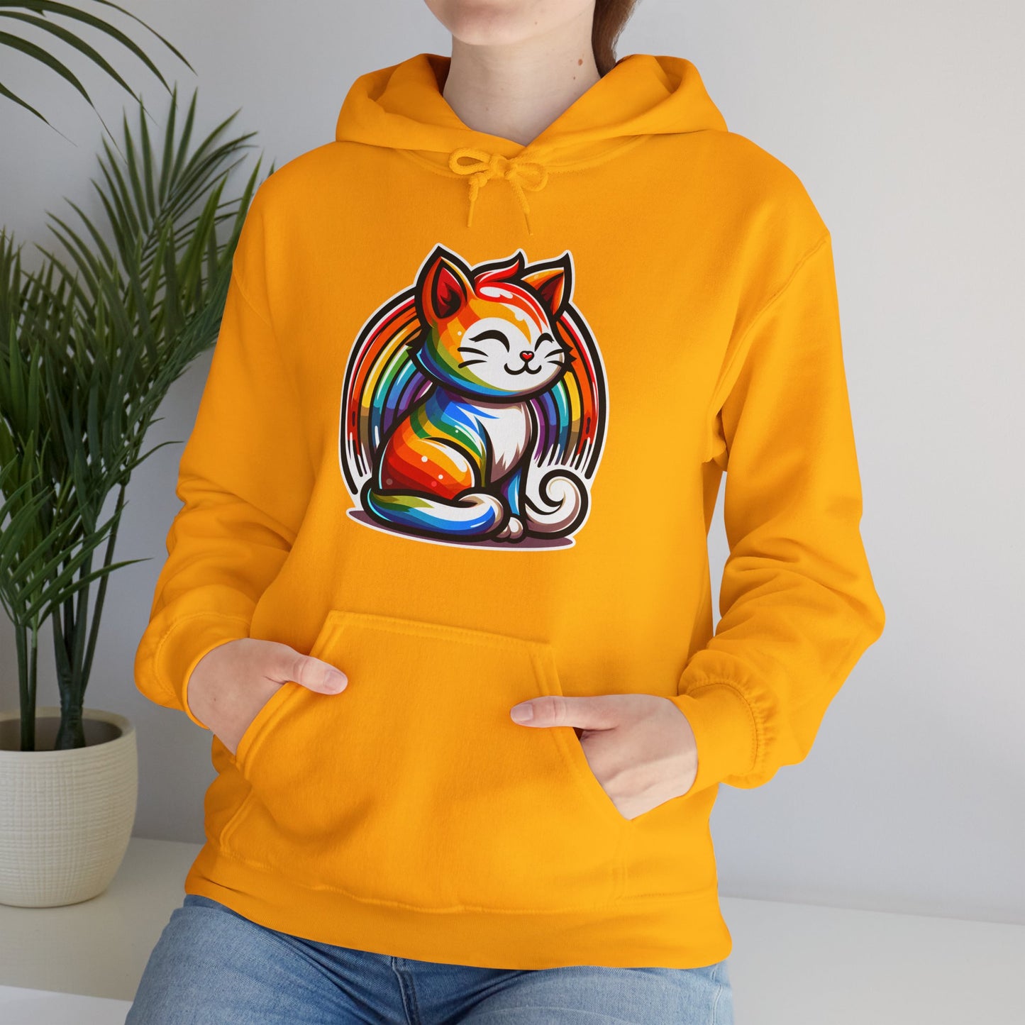 Rainbow Cat Hoodie