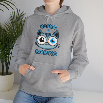 Normal is Boring Gender-Neutral Hoodie