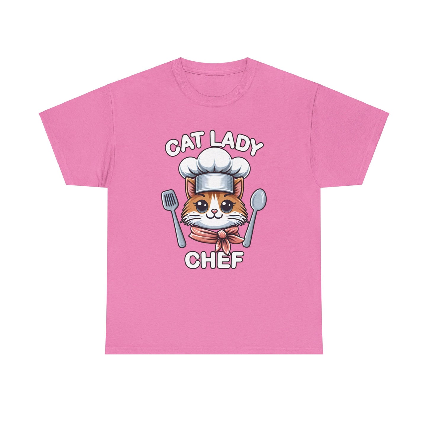 Cat Lady Chef T-Shirt